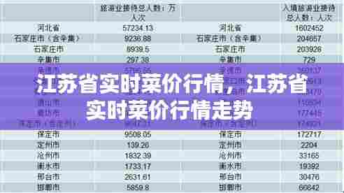 江苏省实时菜价行情,江苏省实时菜价行情走势