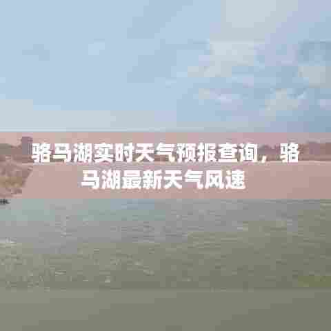 骆马湖实时天气预报查询,骆马湖最新天气风速