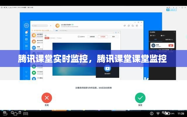 腾讯课堂实时监控,腾讯课堂课堂监控