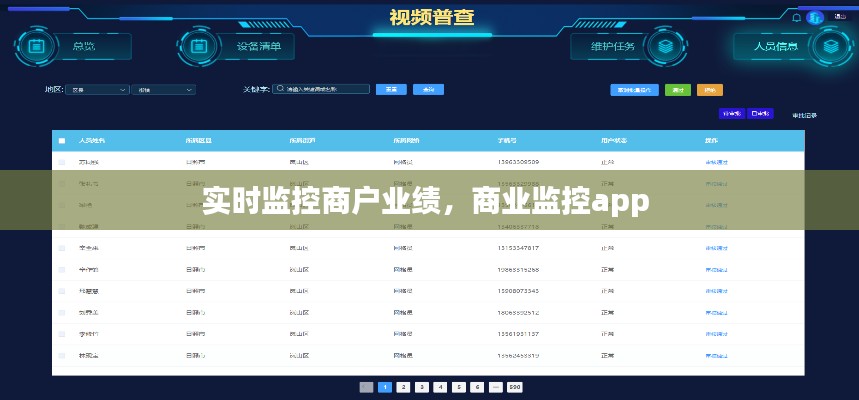实时监控商户业绩,商业监控app