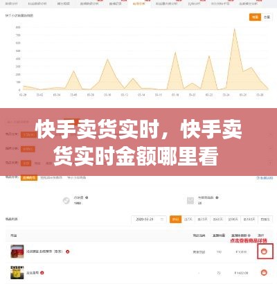 快手卖货实时,快手卖货实时金额哪里看