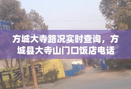 方城大寺路况实时查询,方城县大寺山门口饭店电话