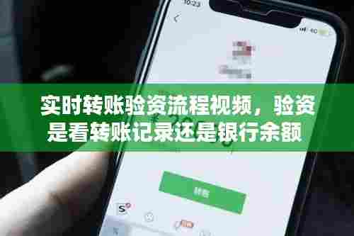 实时转账验资流程视频,验资是看转账记录还是银行余额