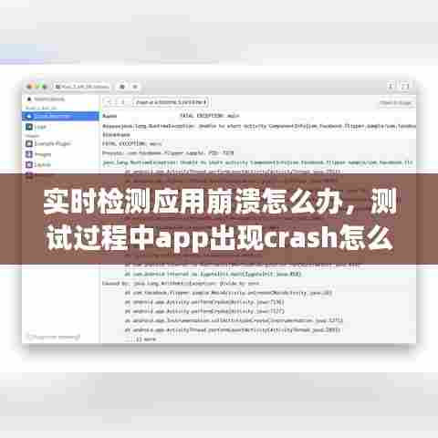 实时检测应用崩溃怎么办,测试过程中app出现crash怎么处理