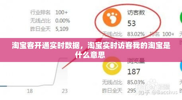 淘宝客开通实时数据,淘宝实时访客我的淘宝是什么意思