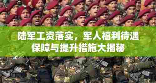 陆军工资落实,军人福利待遇保障与提升措施大揭秘