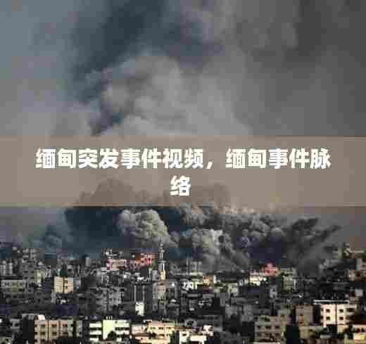 缅甸突发事件视频,缅甸事件脉络