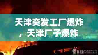 天津突发工厂爆炸，天津厂子爆炸 