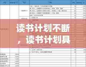 读书计划不断,读书计划具体措施