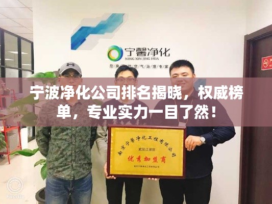 宁波净化公司排名揭晓,权威榜单,专业实力一目了然!