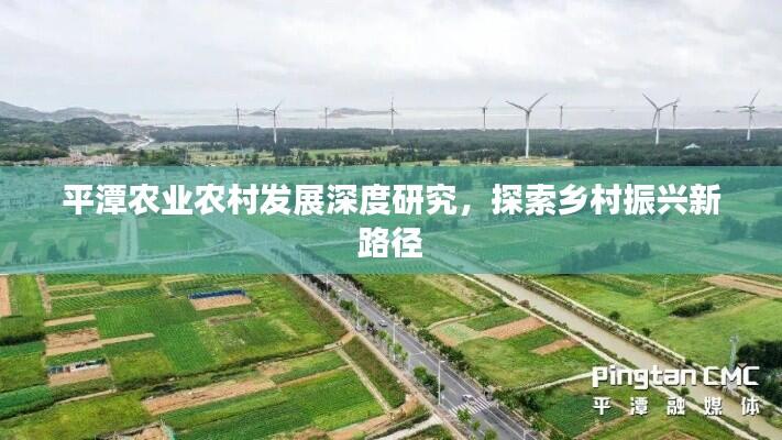 平潭农业农村发展深度研究,探索乡村振兴新路径