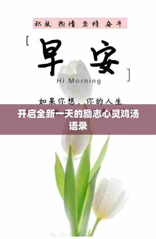 开启全新一天的励志心灵鸡汤语录