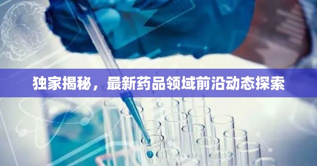 独家揭秘,最新药品领域前沿动态探索