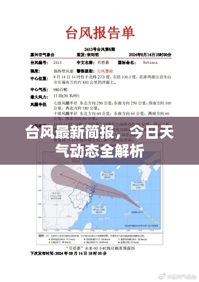 台风最新简报,今日天气动态全解析