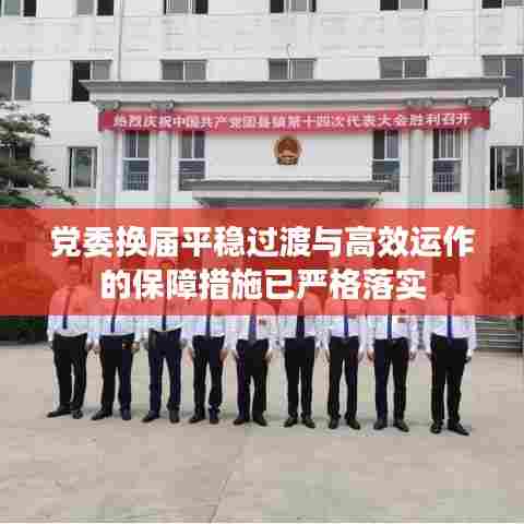 党委换届平稳过渡与高效运作的保障措施已严格落实