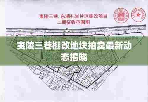 夷陵三巷棚改地块拍卖最新动态揭晓