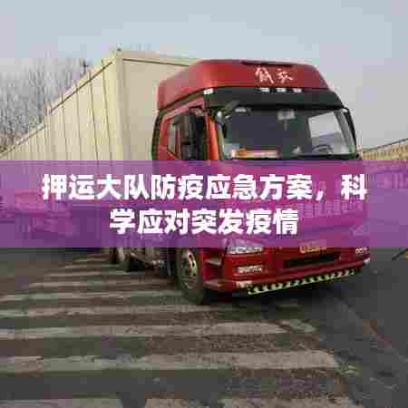 押运大队防疫应急方案,科学应对突发疫情