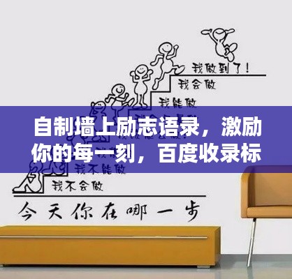 自制墙上励志语录，激励你的每一刻，百度收录标准标题！