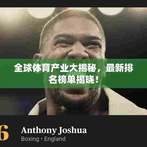 全球体育产业大揭秘,最新排名榜单揭晓!