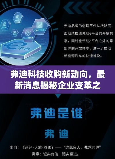 弗迪科技收购新动向,最新消息揭秘企业变革之路