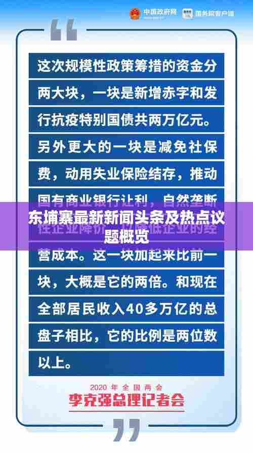 东埔寨最新新闻头条及热点议题概览