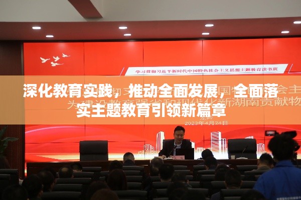 深化教育实践,推动全面发展,全面落实主题教育引领新篇章