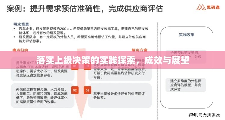 落实上级决策的实践探索,成效与展望