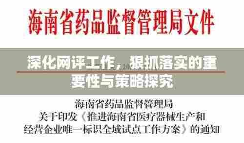 深化网评工作,狠抓落实的重要性与策略探究