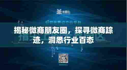 揭秘微商朋友圈，探寻微商踪迹，洞悉行业百态